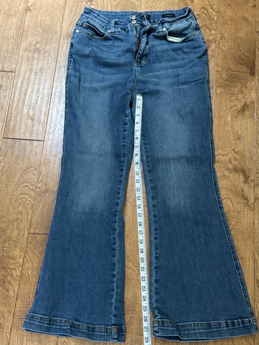 Judy Blue Medium Dark Blue Flare Jeans
